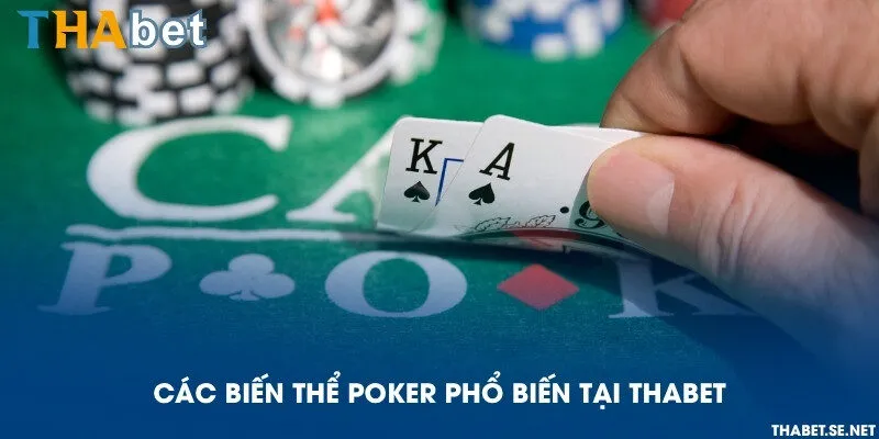 Các biến thể Poker phổ biến tại THAbet