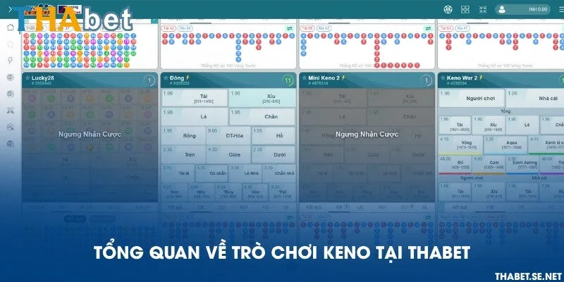 Tổng quan về trò chơi Keno tại THAbet